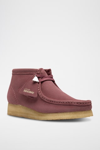 Bottines en nubuck Wallabee - Rose