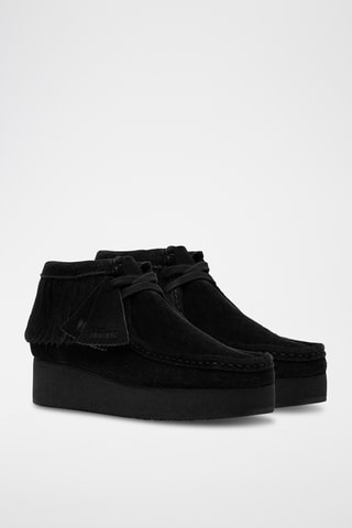 Bottines en nubuck WBWedge - Noir