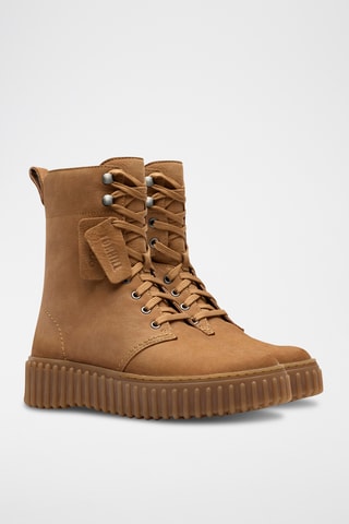 Bottines en cuir Torhill - Beige