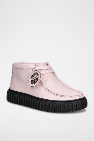 Boots en cuir Torhill x Martine Rose - Rose