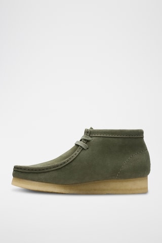 Bottines en nubuck Wallabee - Kaki