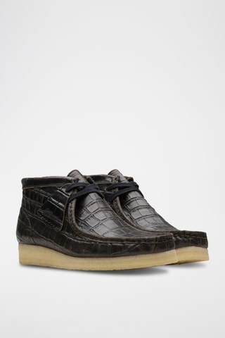 Bottines en cuir Wallabee - Noir