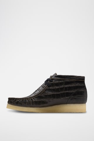Bottines en cuir Wallabee - Noir