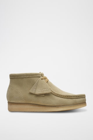 Bottines en nubuck Wallabee - Beige