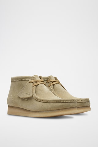 Bottines en nubuck Wallabee - Beige