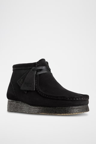 Bottines en nubuck Wallabee - Noir