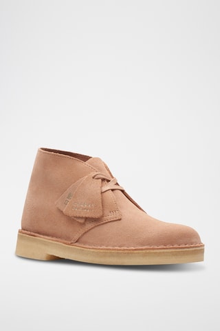 Bottines en nubuck Desert - Beige