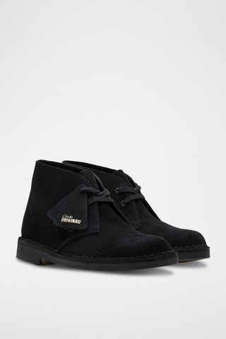Bottines en nubuck Desert - Noir