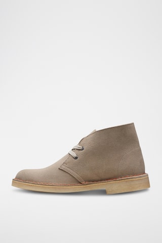 Bottines en nubuck Desert - Beige
