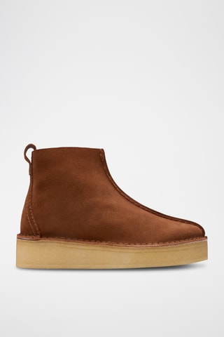 Bottines en nubuck Trek - Marron