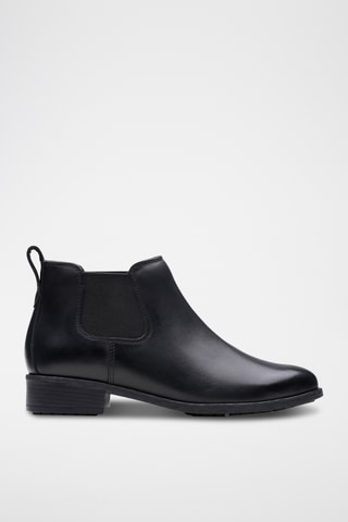 Bottines Chelsea en cuir Havisham - Noir
