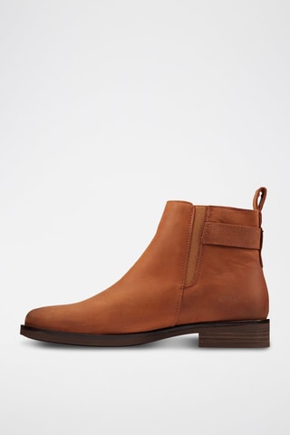Bottines en cuir Memi Lo - Marron clair
