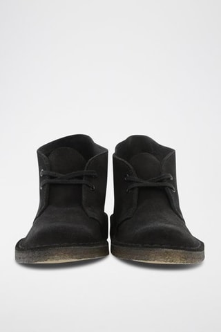 Bottines en nubuck Desert - Noir