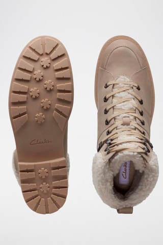 Bottines fourrées en cuir Orinoco2HikeWP - Beige