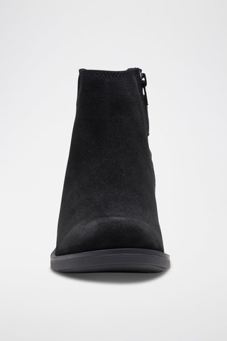 Bottines en nubuck Memi Buckle - Noir