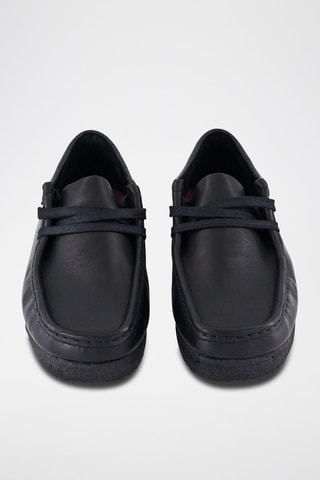 Bottines Wallabee en cuir - Noir