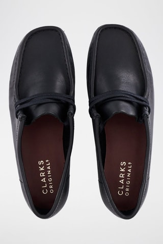 Bottines Wallabee en cuir - Noir