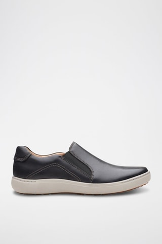 Slip-on en cuir Nalle Stride - Noir