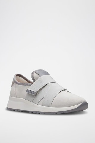 Baskets en nubuck DashLite - Gris clair