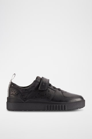 Baskets en cuir ST - Noir