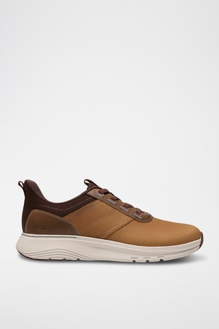 Baskets en cuir Motion - Marron