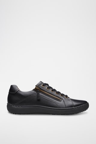 Baskets en cuir Nalle - Noir