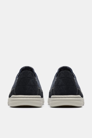 Baskets en nubuck - Bleu