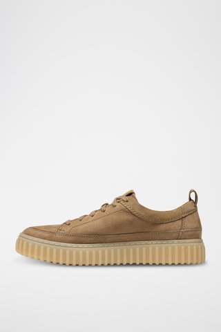 Baskets plateformes en nubuck Torhill - Beige