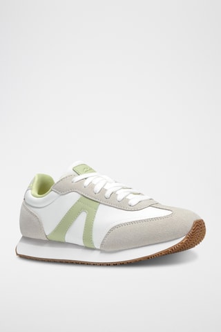 Baskets en cuir - Vert clair