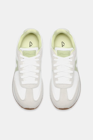 Baskets en cuir - Vert clair