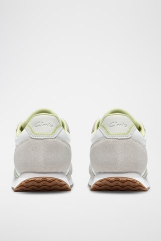 Baskets en cuir - Vert clair