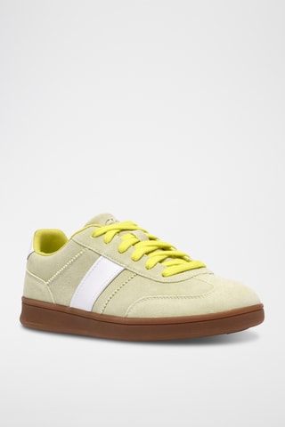 Baskets en cuir - Vert