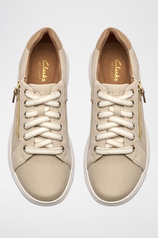 Baskets en nubuck - Beige