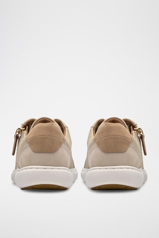 Baskets en nubuck - Beige