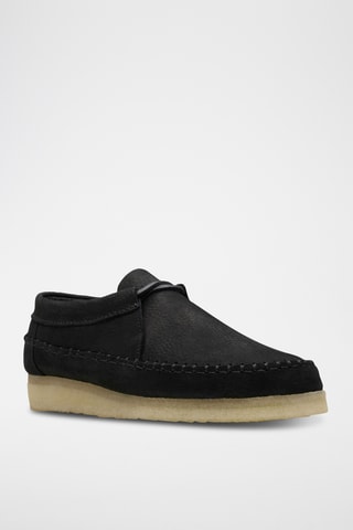 Baskets en nubuck Weaver - Noir