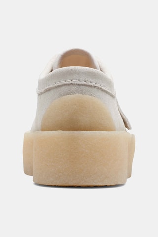 Baskets plateformes en nubuck Tor - Ecru
