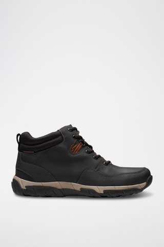 Baskets montantes en cuir Walbeck - Noir