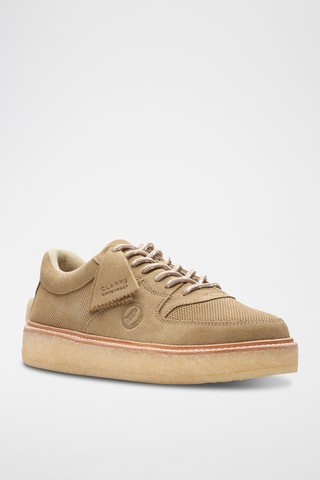 Baskets en nubuck Sandford - Beige