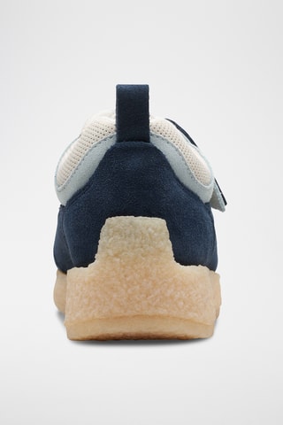 Baskets en nubuck Lockhill - Bleu marine