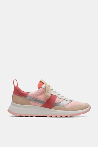 Baskets en cuir DashLite - Rose