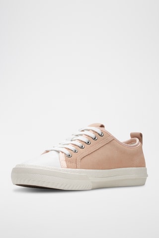 Baskets en nubuck Roxby - Saumon