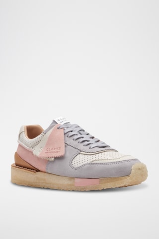 Baskets en nubuck Torrun - Gris clair