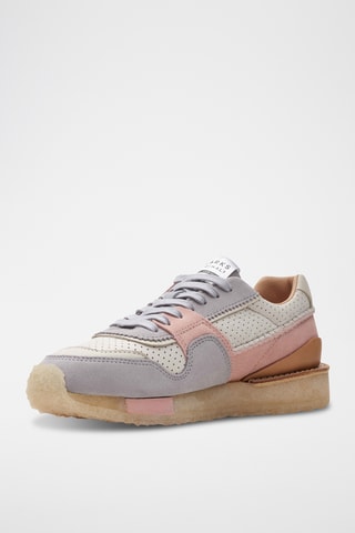 Baskets en nubuck Torrun - Gris clair