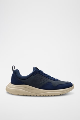 Baskets en cuir Lt360 - Bleu marine