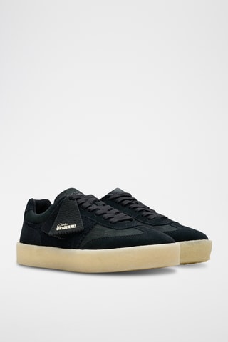 Baskets plateformes en nubuck Tor - Noir