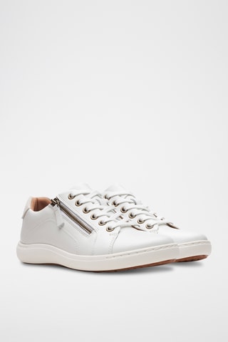 Baskets en cuir Nalle - Blanc