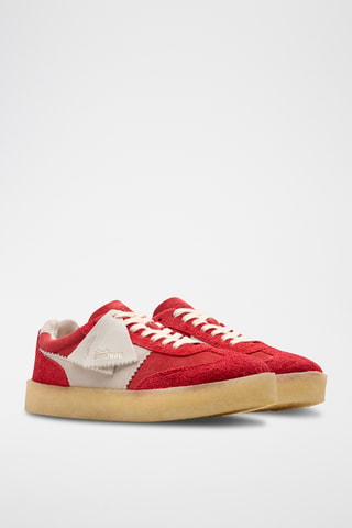 Baskets en nubuck Tor - Rouge