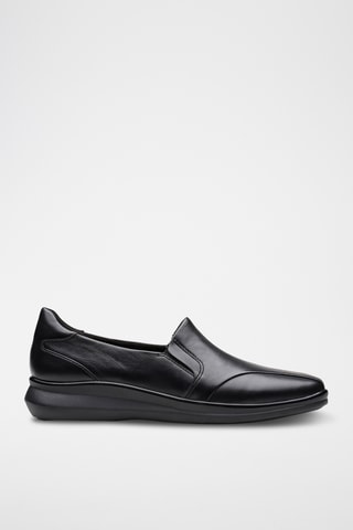 Slip-on en cuir Lynell - Noir