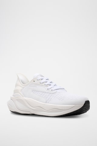 Baskets compensées Clarks - Blanc