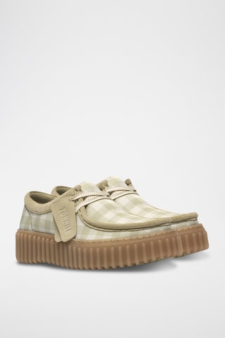 Baskets plateformes en cuir Torhill - Beige